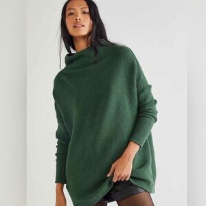 Free people ottoman sweater in forest green size small